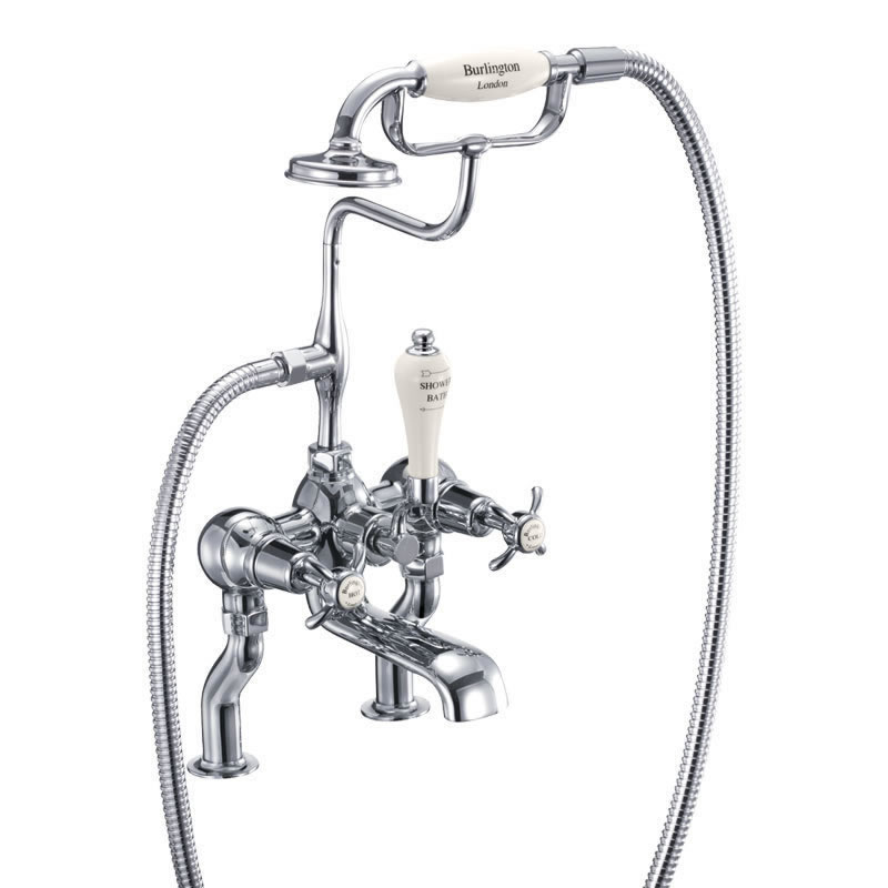 Anglesey Medici bath shower mixer - deck mounted 